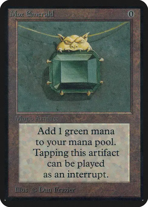 Mox Emerald — Limited Edition Alpha