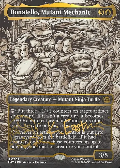 Donatello, Mutant Mechanic [Foil] — Teenage Mutant Ninja Turtles