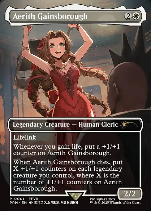 Aerith Gainsborough [Foil] — Pro Tour Promos