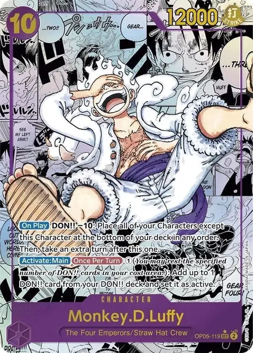 Monkey.D.Luffy [Manga PRB01] — Premium Booster
