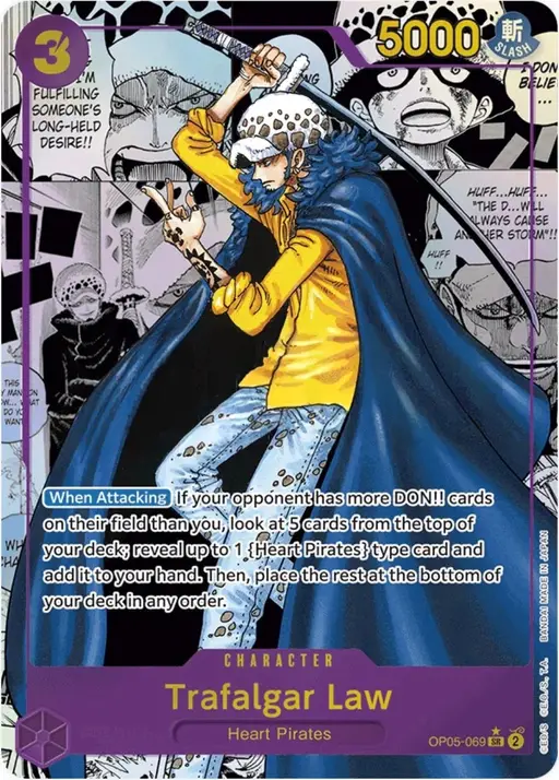 Trafalgar Law [Manga PRB01] — Premium Booster