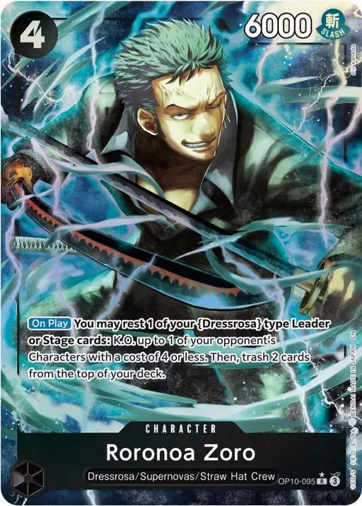Roronoa Zoro [Alternate Art PRB-02] — Premium Booster 2