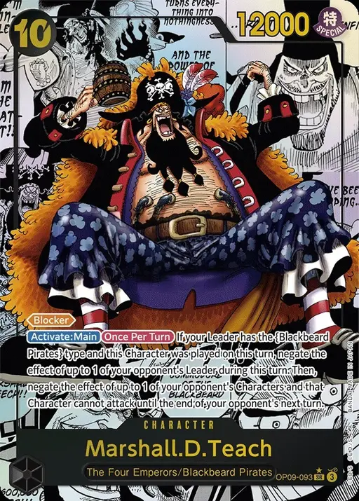 Marshall.D.Teach [Manga] — Emperors in the New World