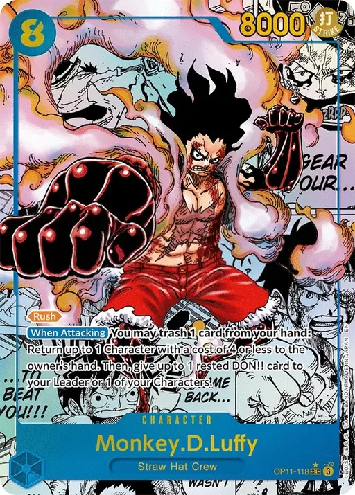 Monkey.D.Luffy [Manga] — Fist of Divine Speed