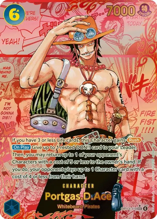 Portgas.D.Ace [Red Manga] — Carrying on His Will