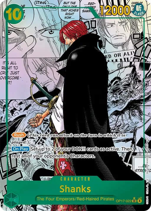 Shanks [Manga] — The World's Strongest Warriors