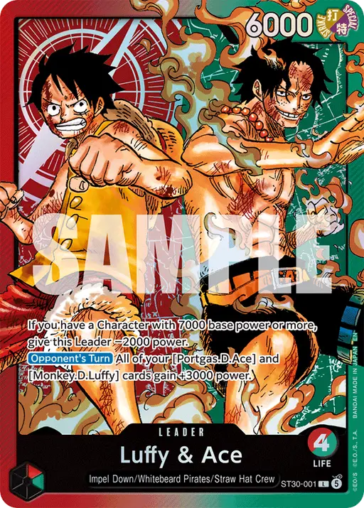 Luffy & Ace — Starter Deck 30: Luffy & Ace
