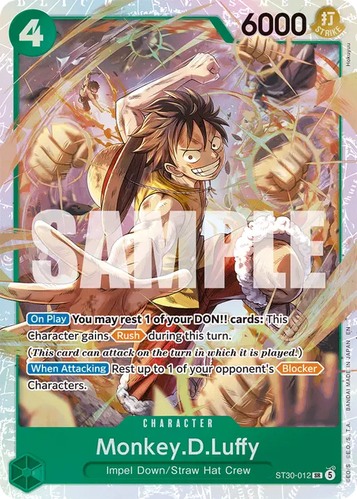 Monkey.D.Luffy — Starter Deck 30: Luffy & Ace