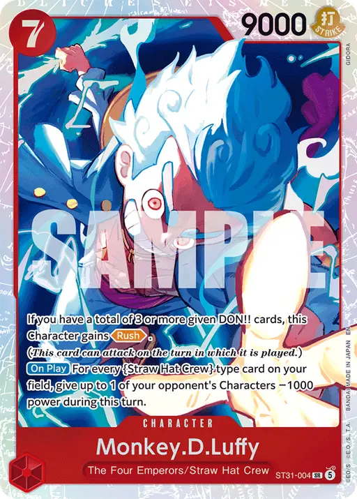 Monkey.D.Luffy — Starter Deck 31: Red Monkey.D.Luffy