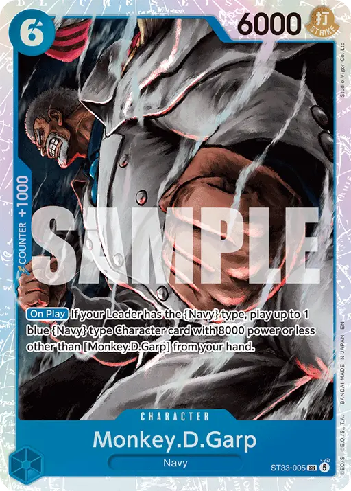 Monkey.D.Garp — Starter Deck 33: Blue Kuzan