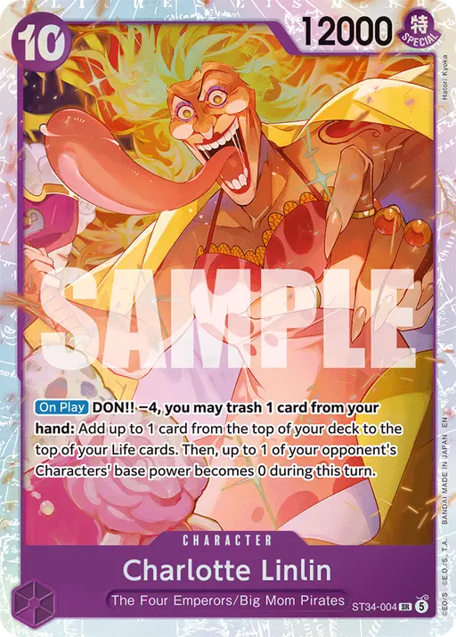 Charlotte Linlin — Starter Deck 34: Purple Charlotte Katakuri