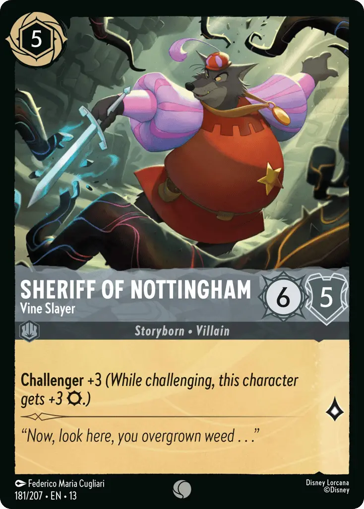 Sheriff of Nottingham - Vine Slayer