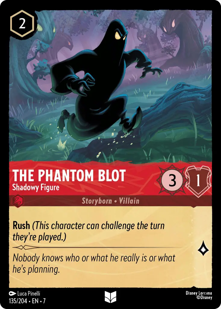 The Phantom Blot - Shadowy Figure