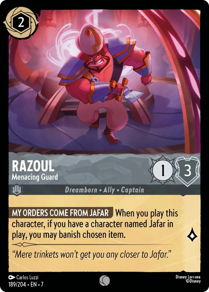Razoul - Menacing Guard