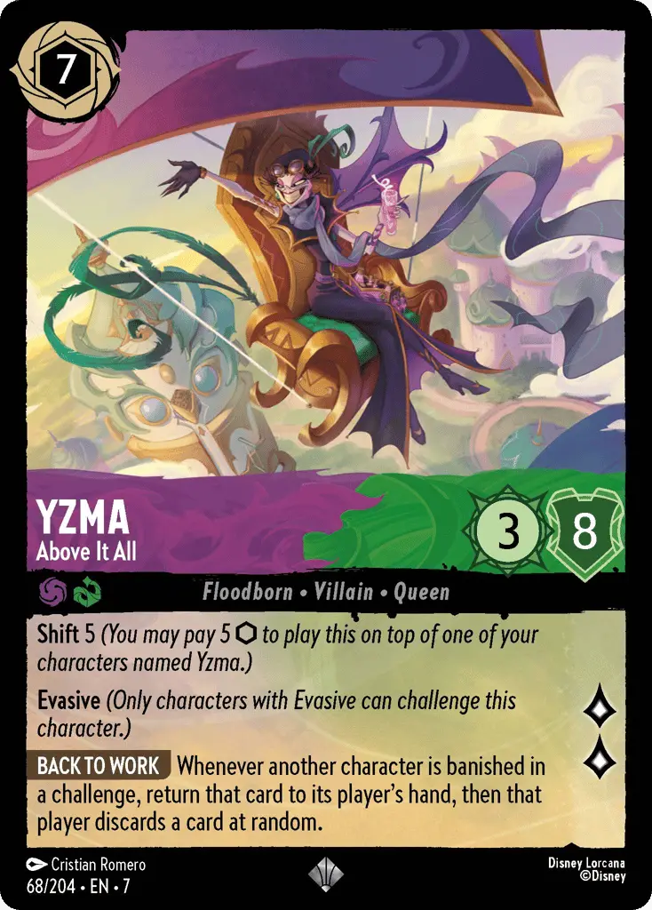 Yzma - Above It All