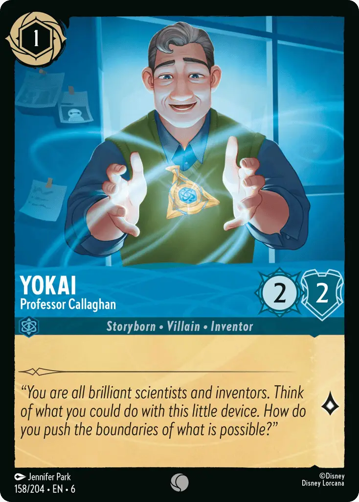 Yokai - Professor Callaghan