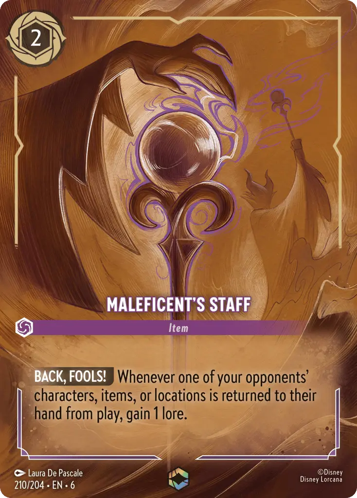 Maleficent's Staff
