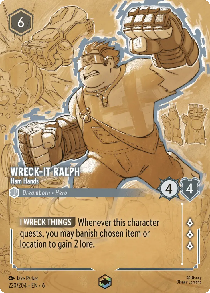 Wreck-It Ralph - Ham Hands