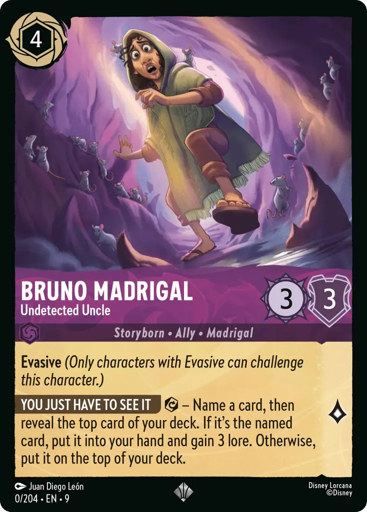 Bruno Madrigal - Undetected Uncle