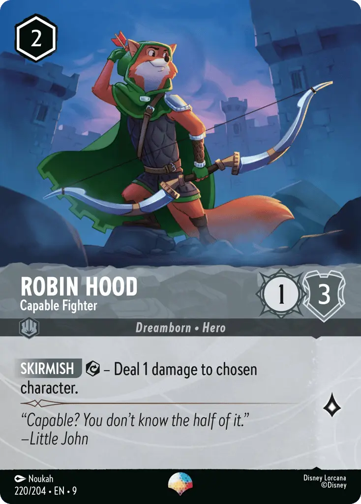 Robin Hood - Capable Fighter