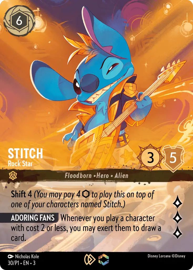 Stitch - Rock Star