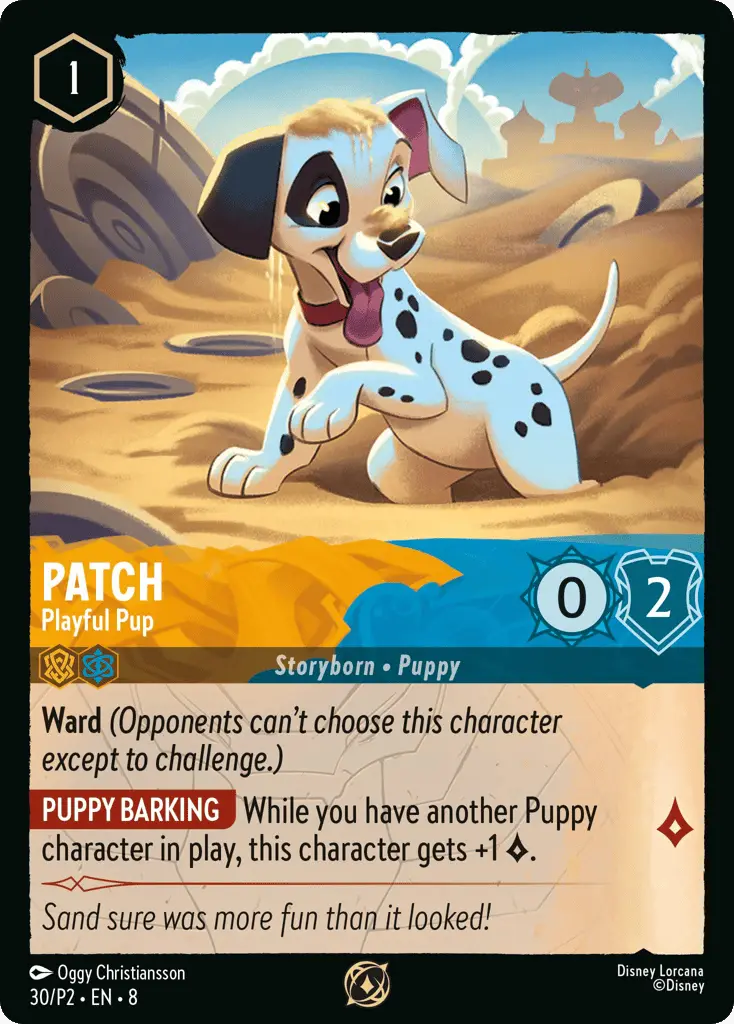 Patch - Playful Pup