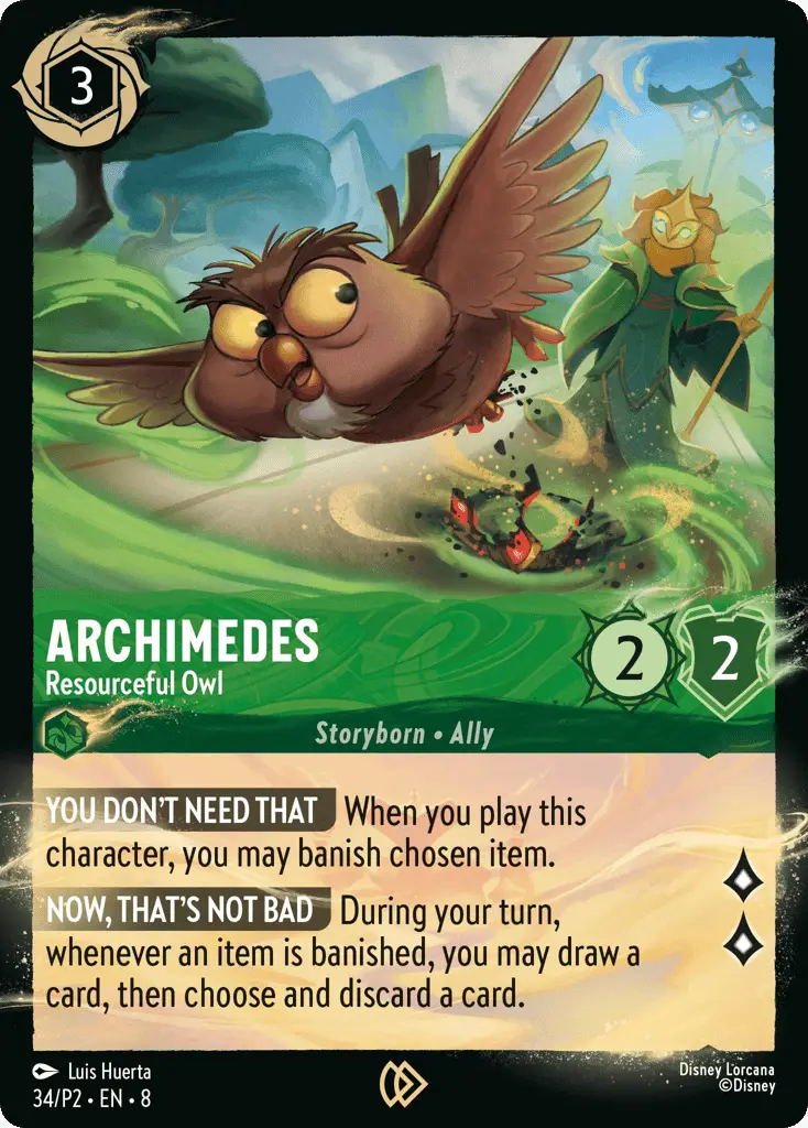 Archimedes - Resourceful Owl