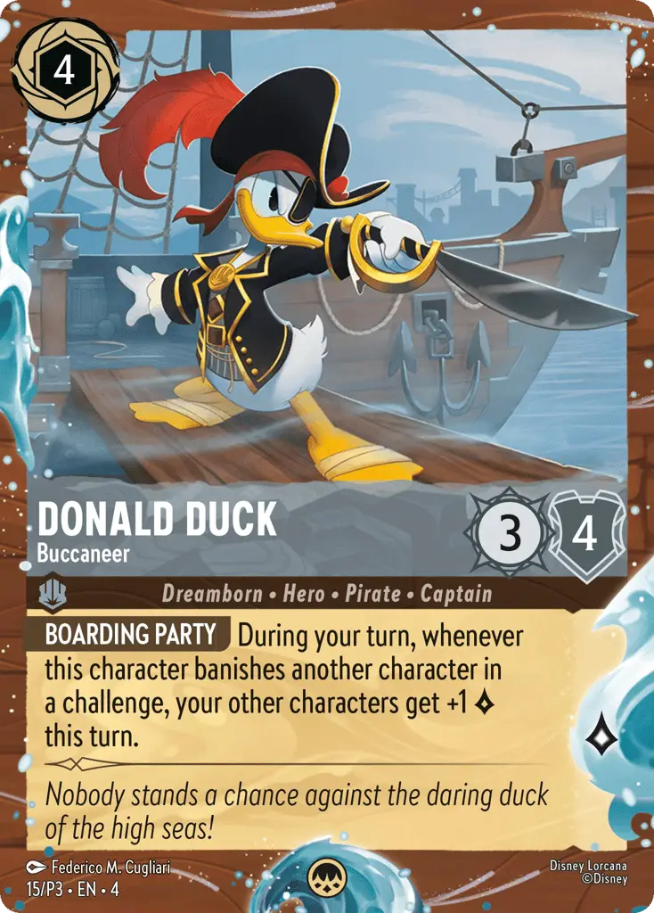 Donald Duck - Buccaneer