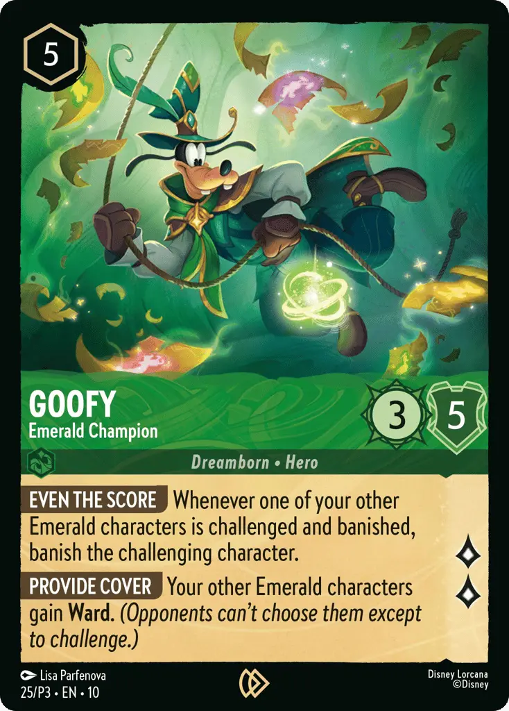 Goofy - Emerald Champion