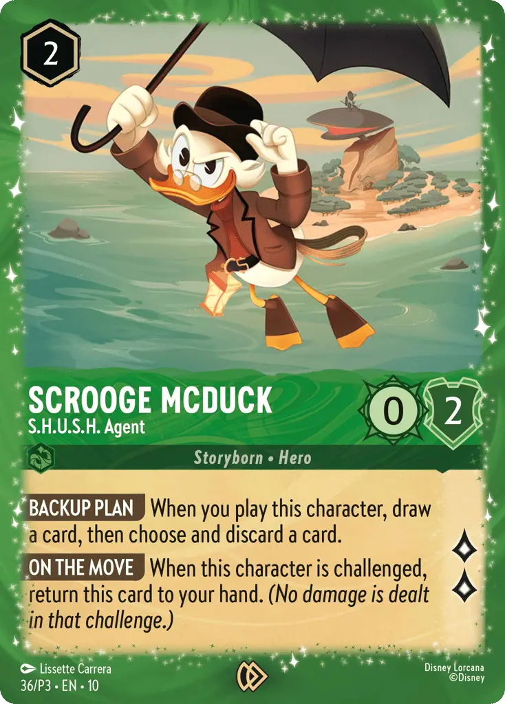 Scrooge McDuck - S.H.U.S.H. Agent