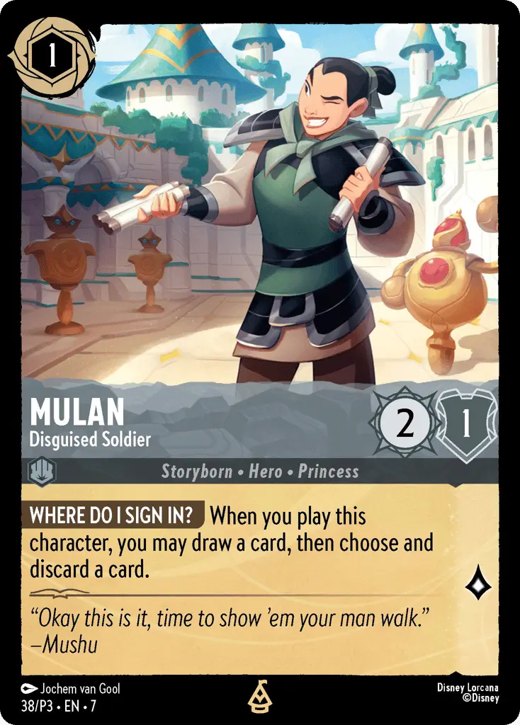 Mulan - Disguised Soldier