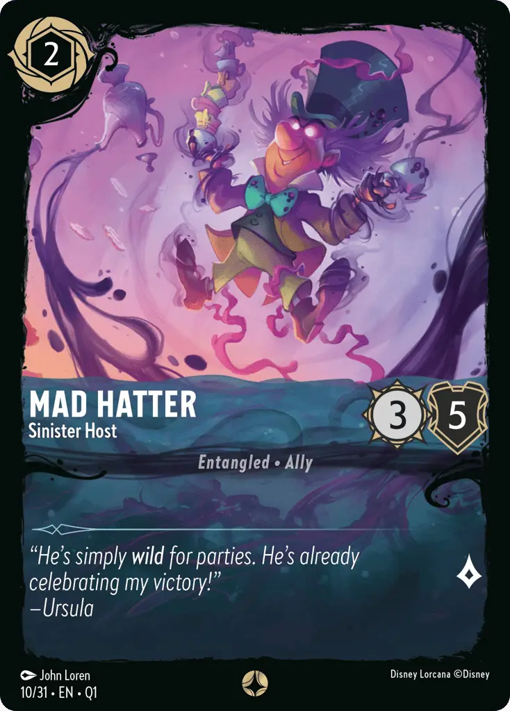Mad Hatter - Sinister Host