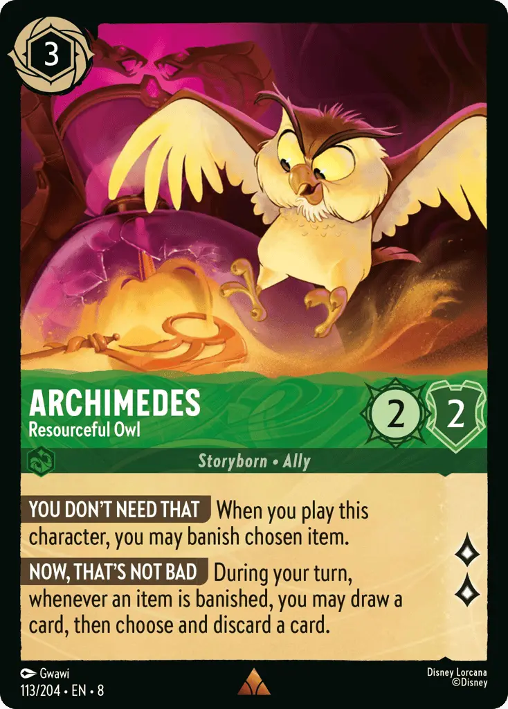 Archimedes - Resourceful Owl