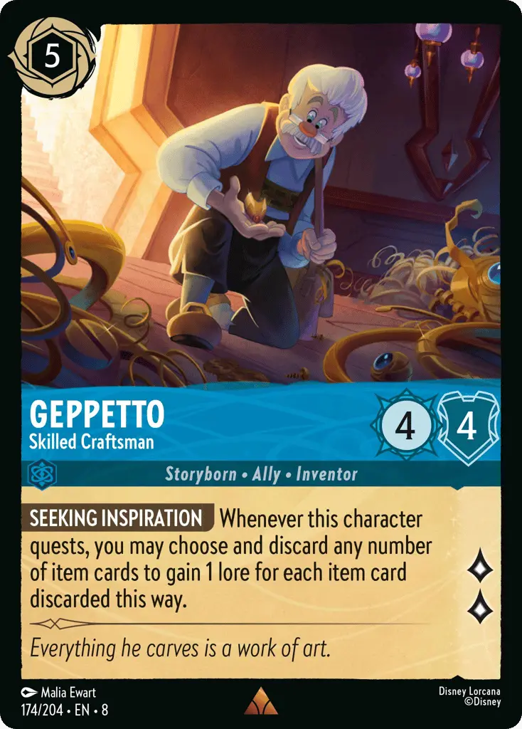 Geppetto - Skilled Craftsman