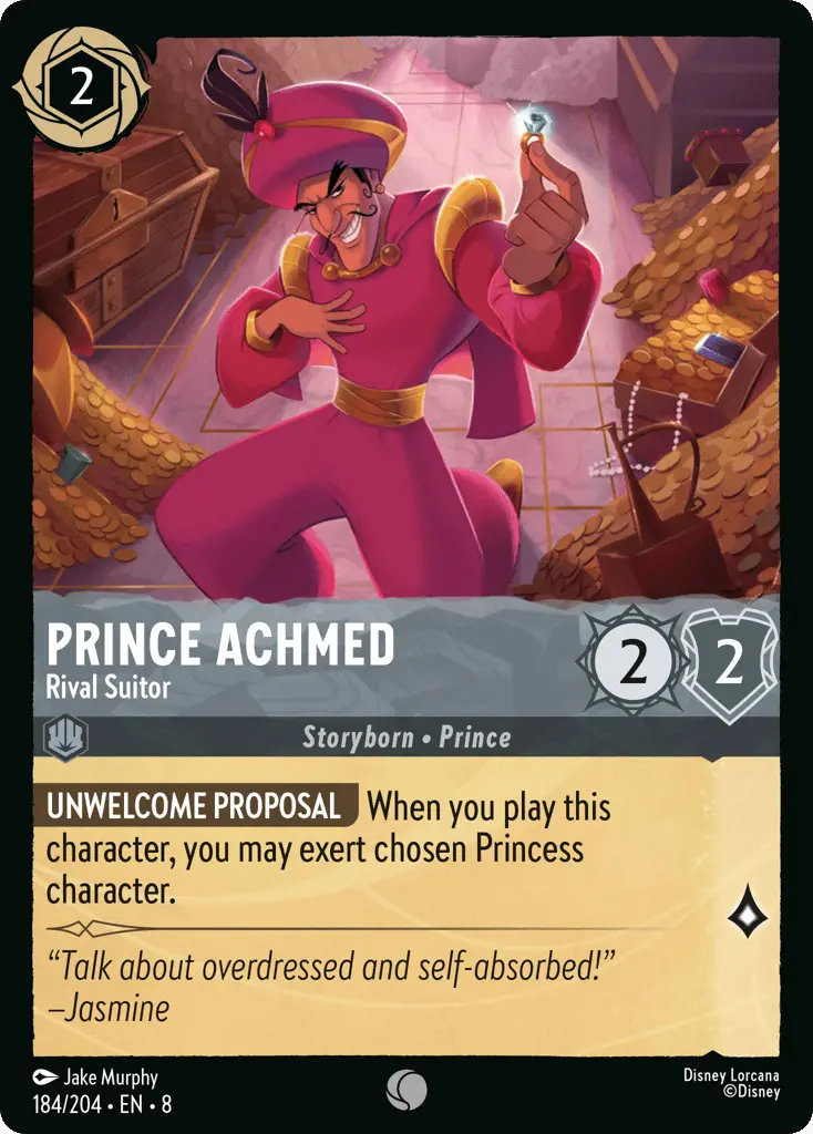 Prince Achmed - Rival Suitor