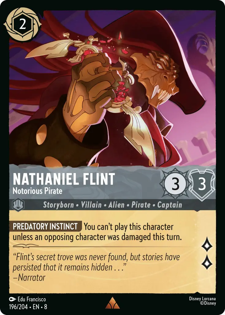 Nathaniel Flint - Notorious Pirate