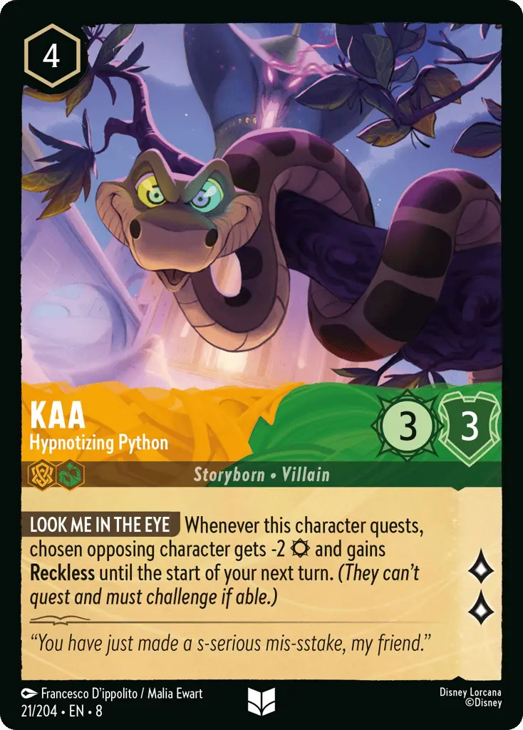 Kaa - Hypnotizing Python