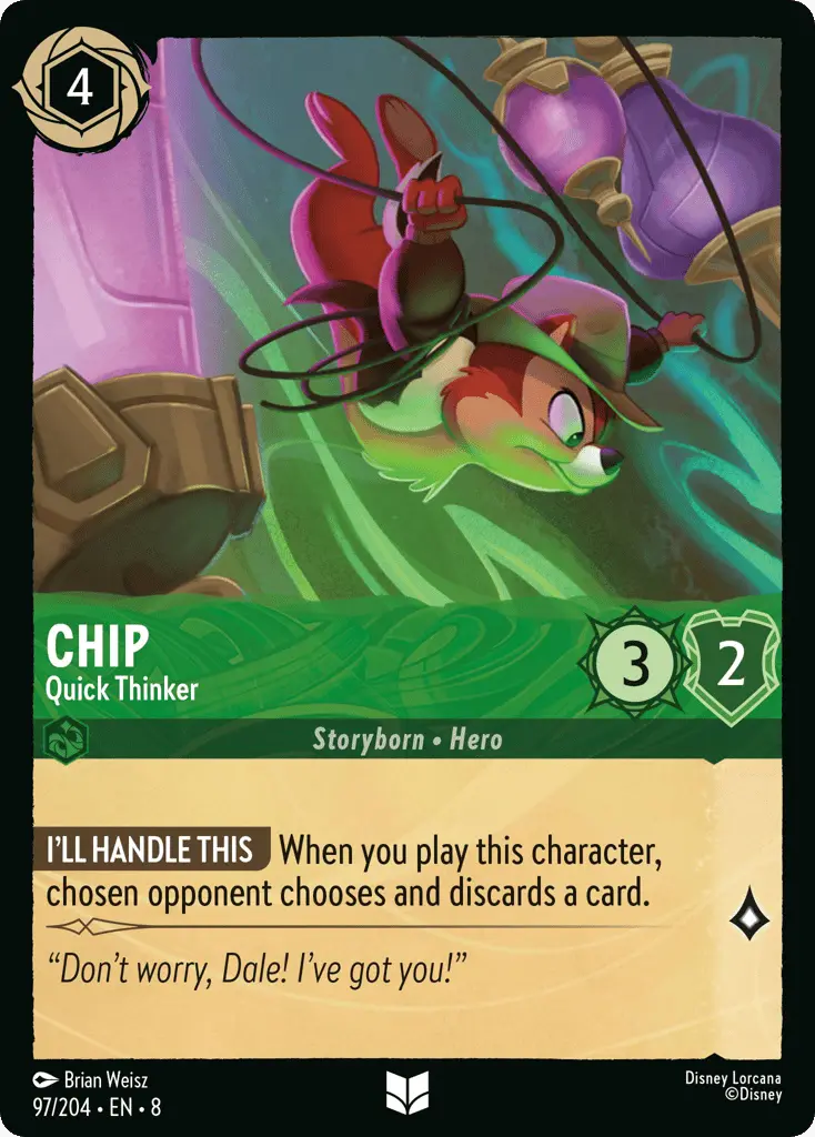 Chip - Quick Thinker