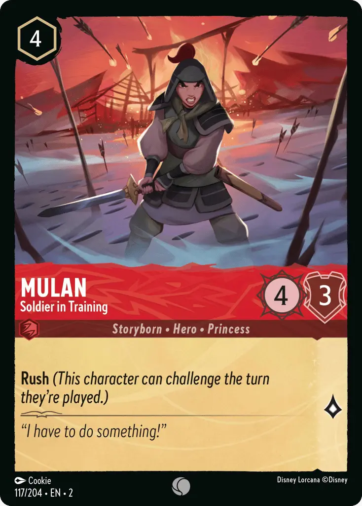 Mulan - Soldier in Training