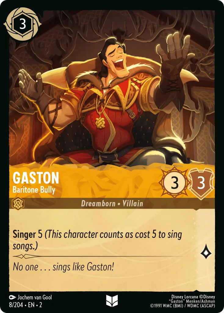 Gaston - Baritone Bully