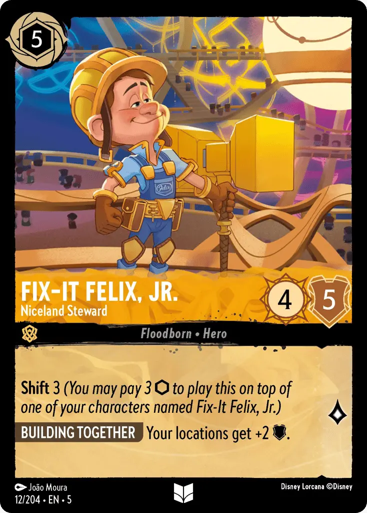 Fix-It Felix, Jr. - Niceland Steward