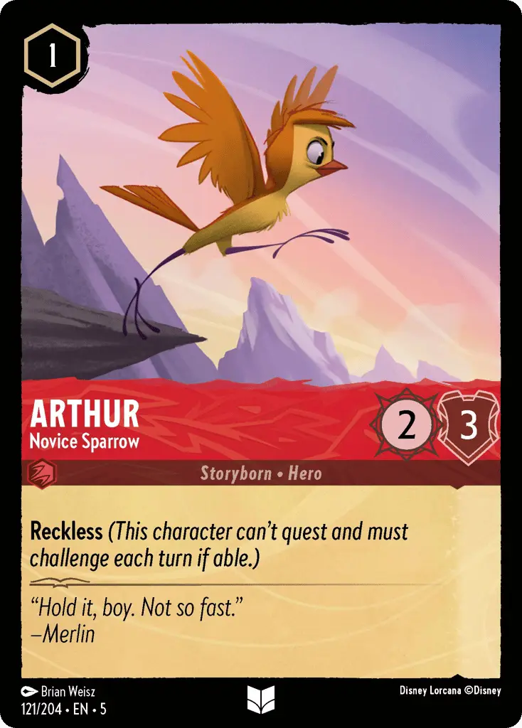 Arthur - Novice Sparrow