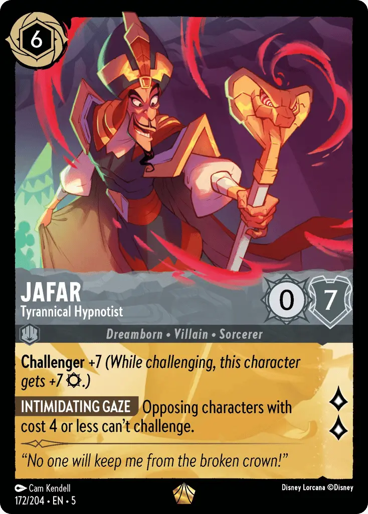 Jafar - Tyrannical Hypnotist