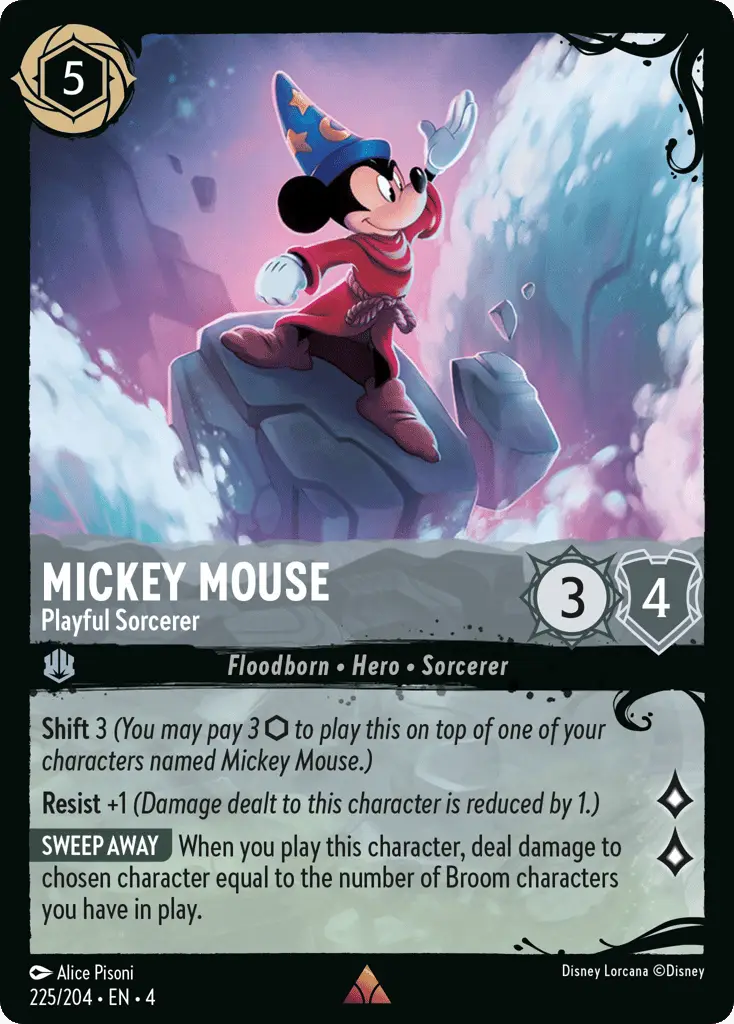 Mickey Mouse - Playful Sorcerer
