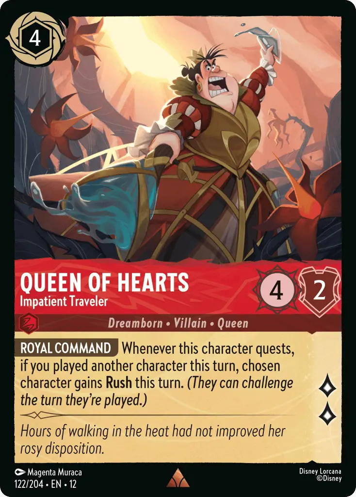 Queen of Hearts - Impatient Traveler