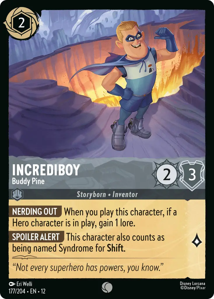 Incrediboy - Buddy Pine