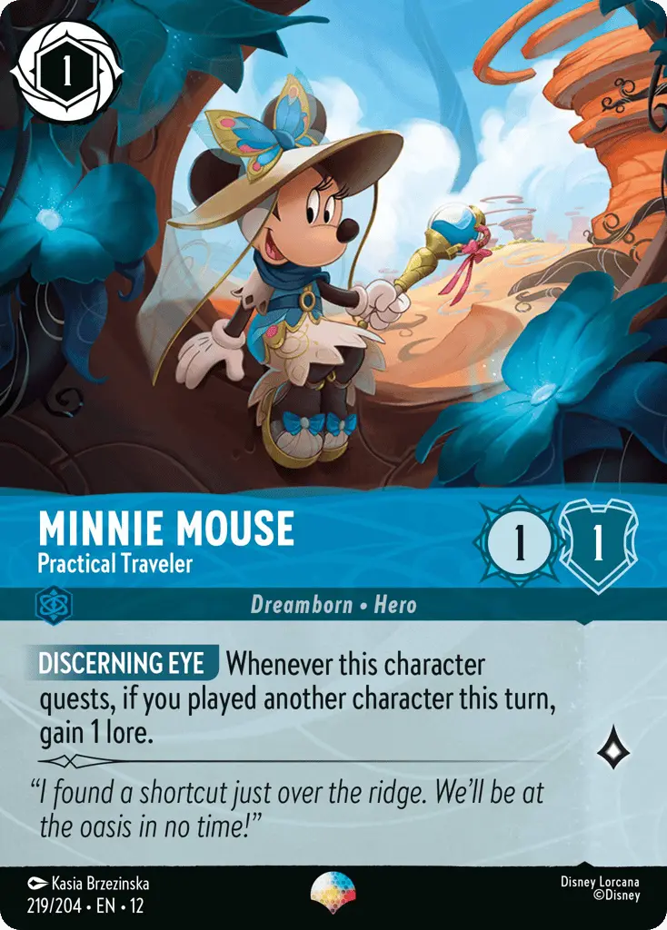Minnie Mouse - Practical Traveler