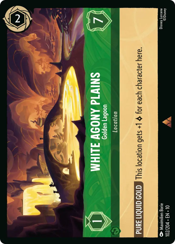 White Agony Plains - Golden Lagoon