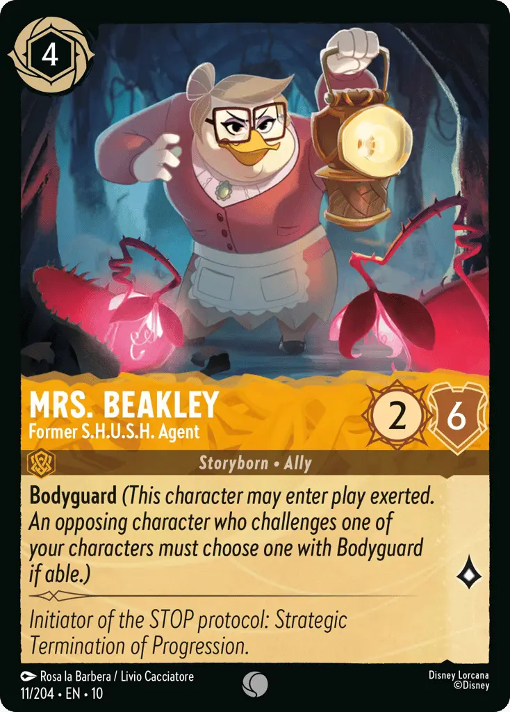 Mrs. Beakley - Former S.H.U.S.H. Agent