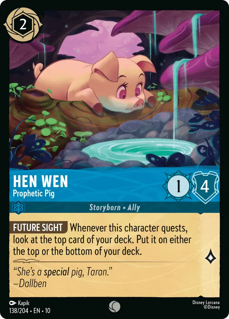 Hen Wen - Prophetic Pig